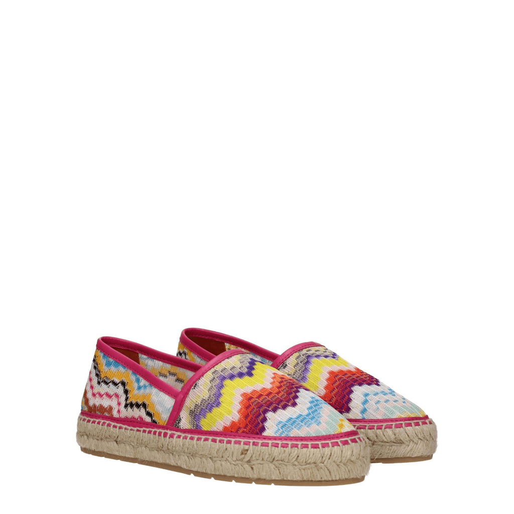 Missoni Multicolor Fabric Espadrilles