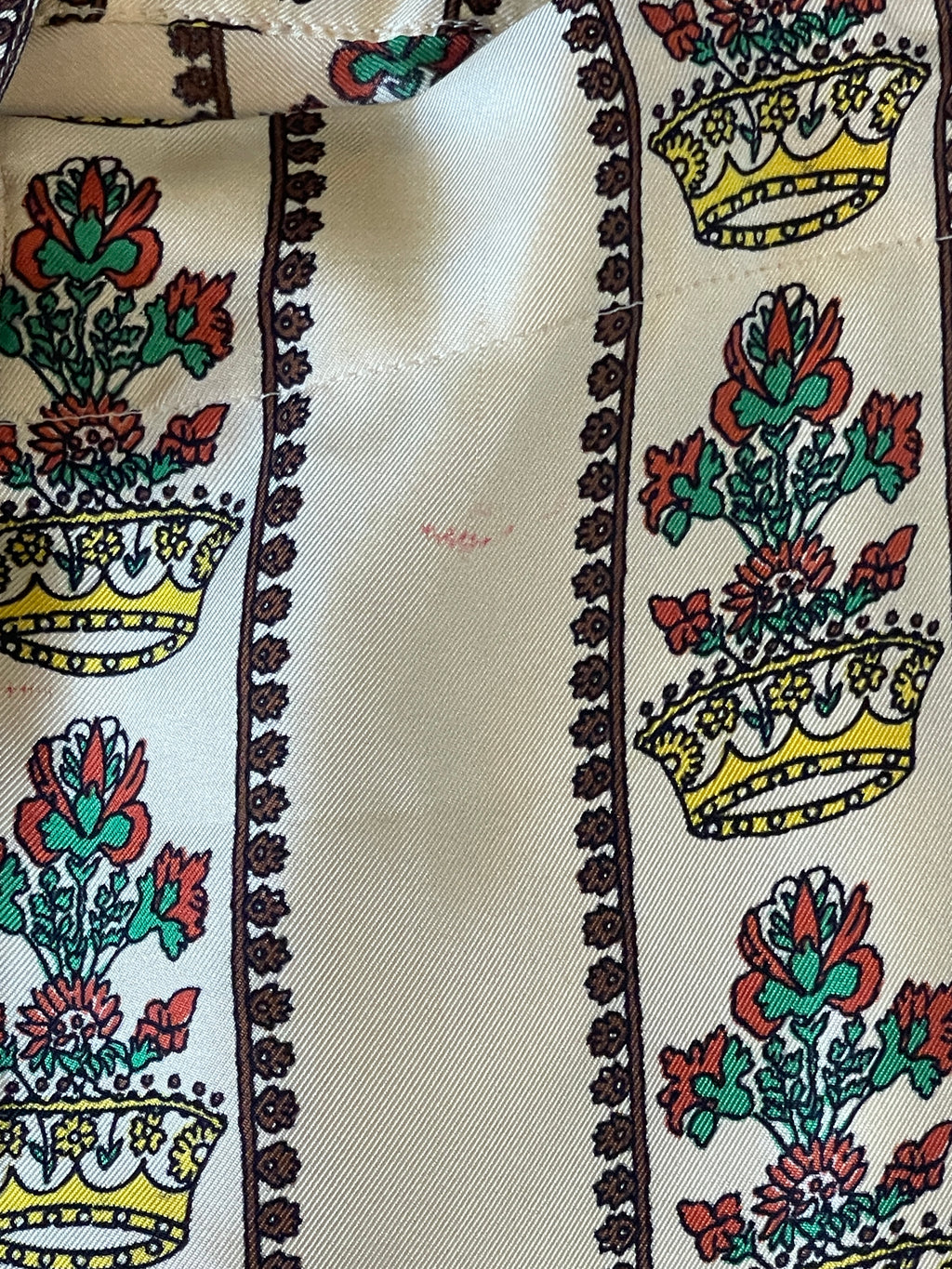 Gucci Two-Piece Silk Trouser Set
