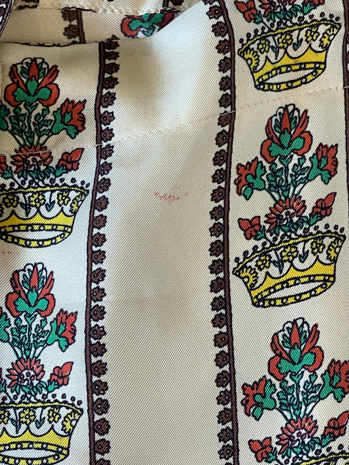Gucci Two-Piece Silk Trouser Set