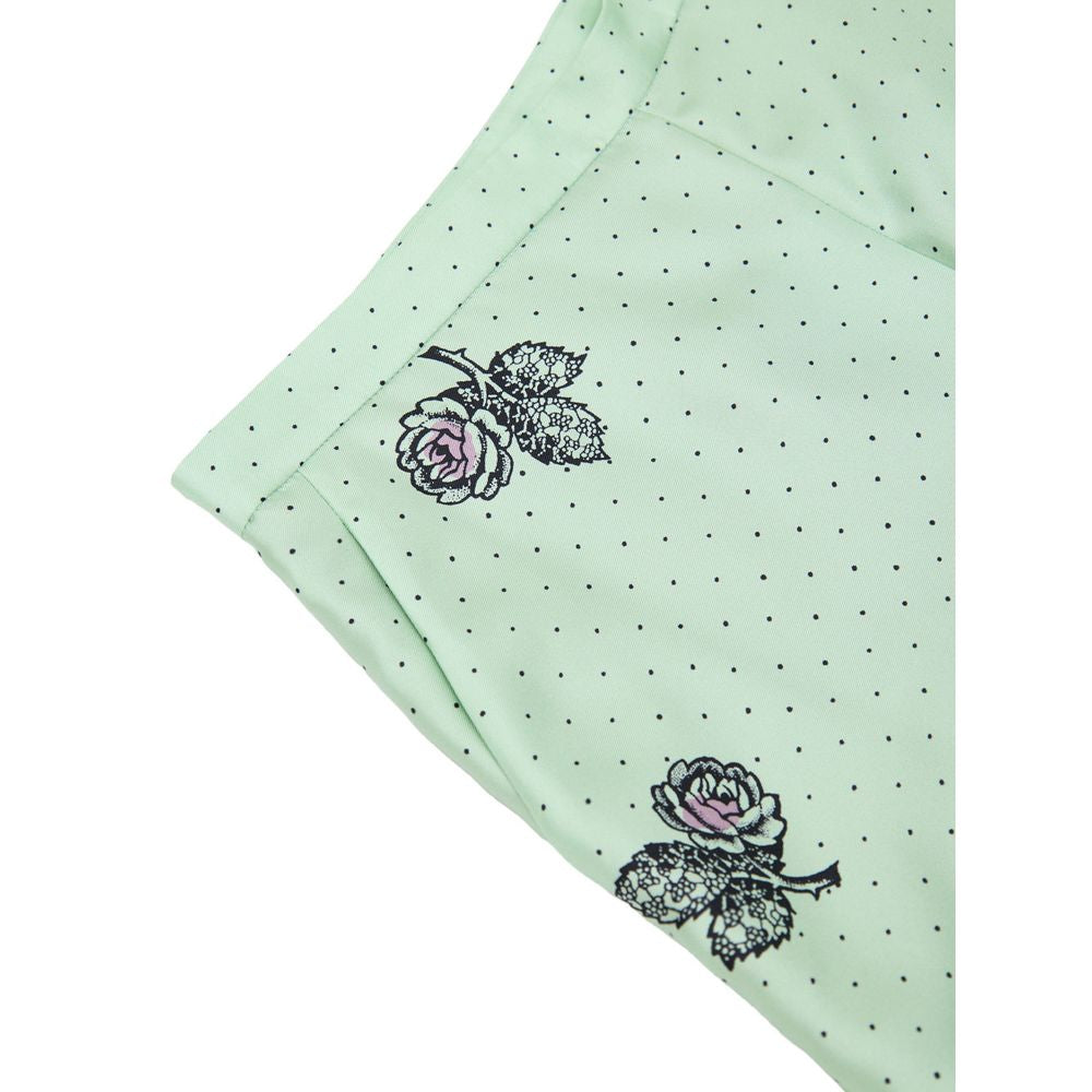Gucci Green Silk Casual Pants