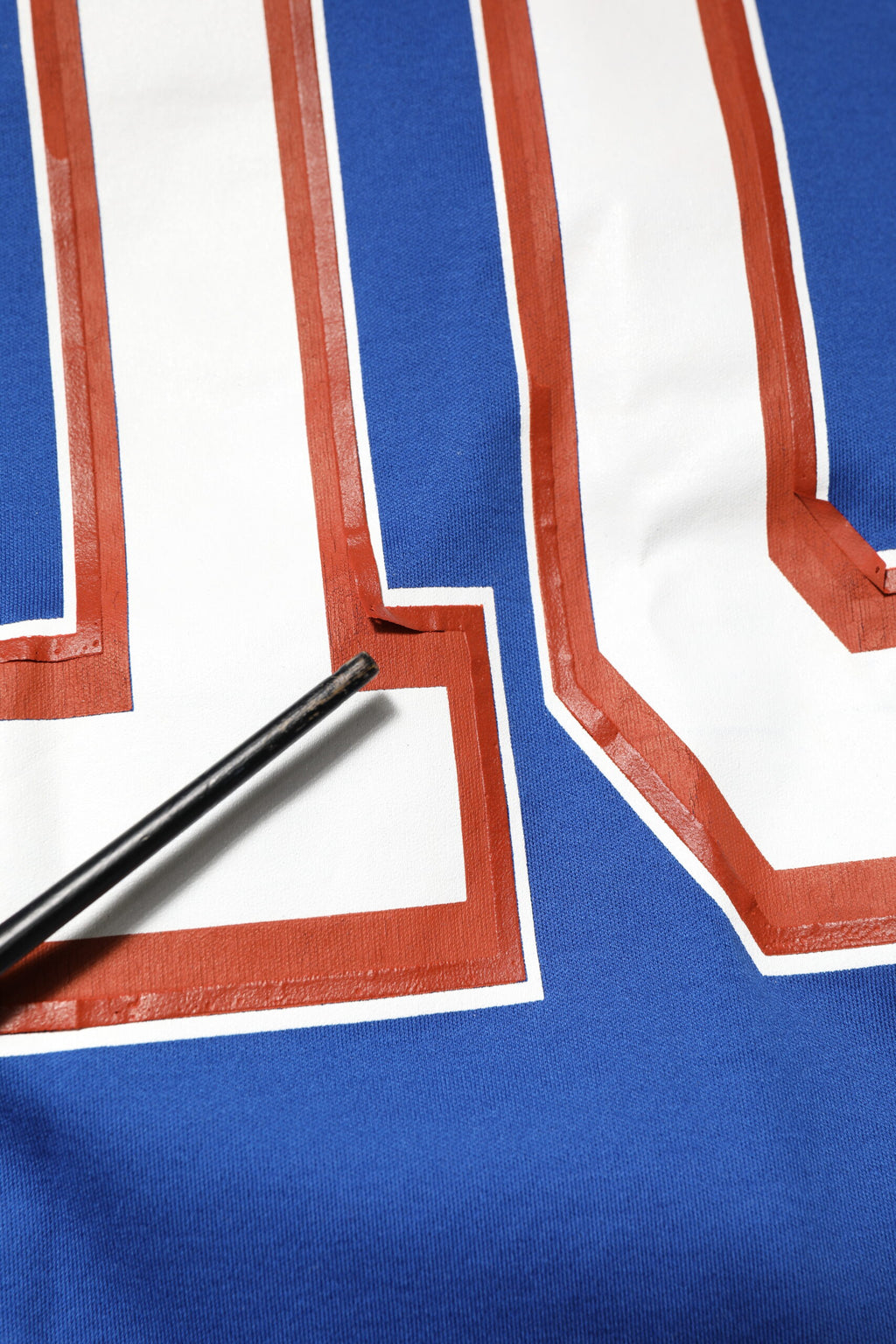 Dolce & Gabbana Blue Cotton DG Logo Mesh Jersey T-shirt