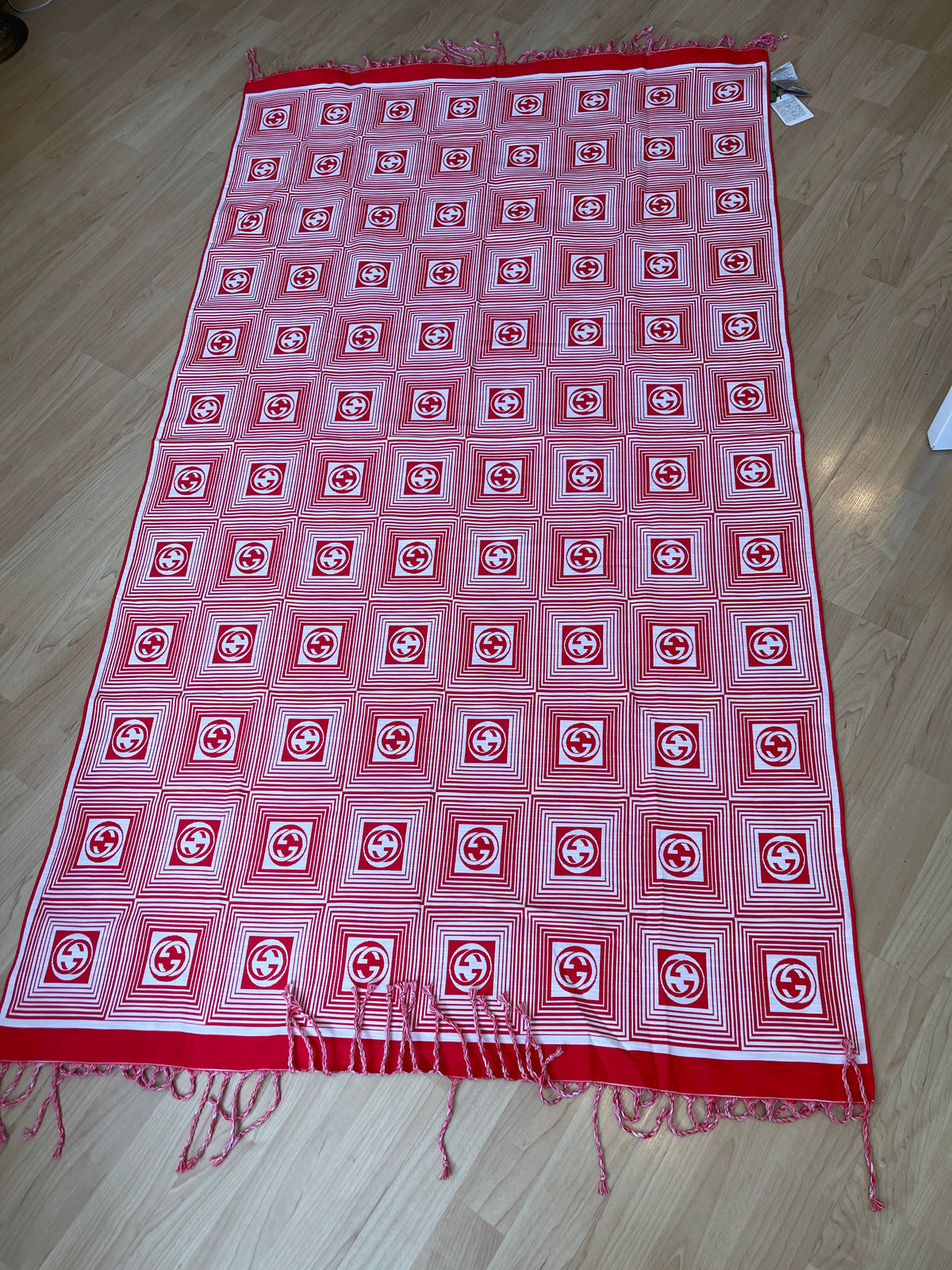Gucci rug, blanket, tablecloth