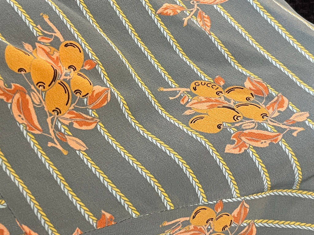 Gucci Silk Kaftan Dress