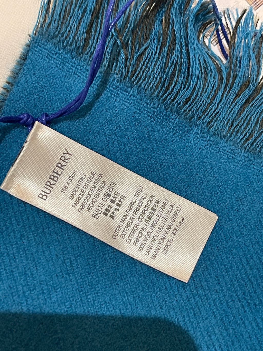 Burberry Large Wool Scarf