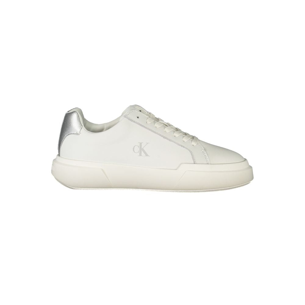 Calvin Klein Bianco Polyurethane Women Sneaker