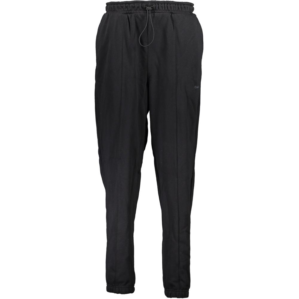 Calvin Klein Black Cotton Women Sweatpants