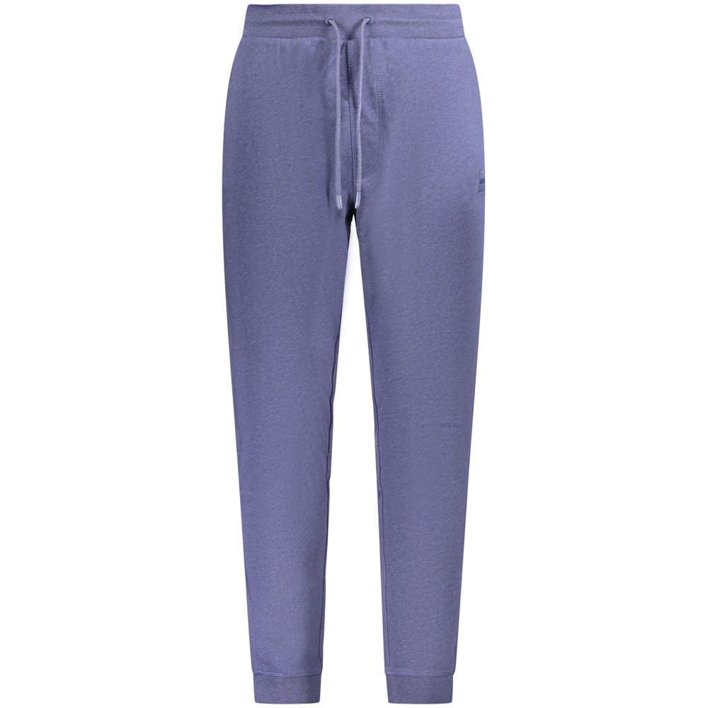 Hugo Boss Blu Cotton Men's Track Pant