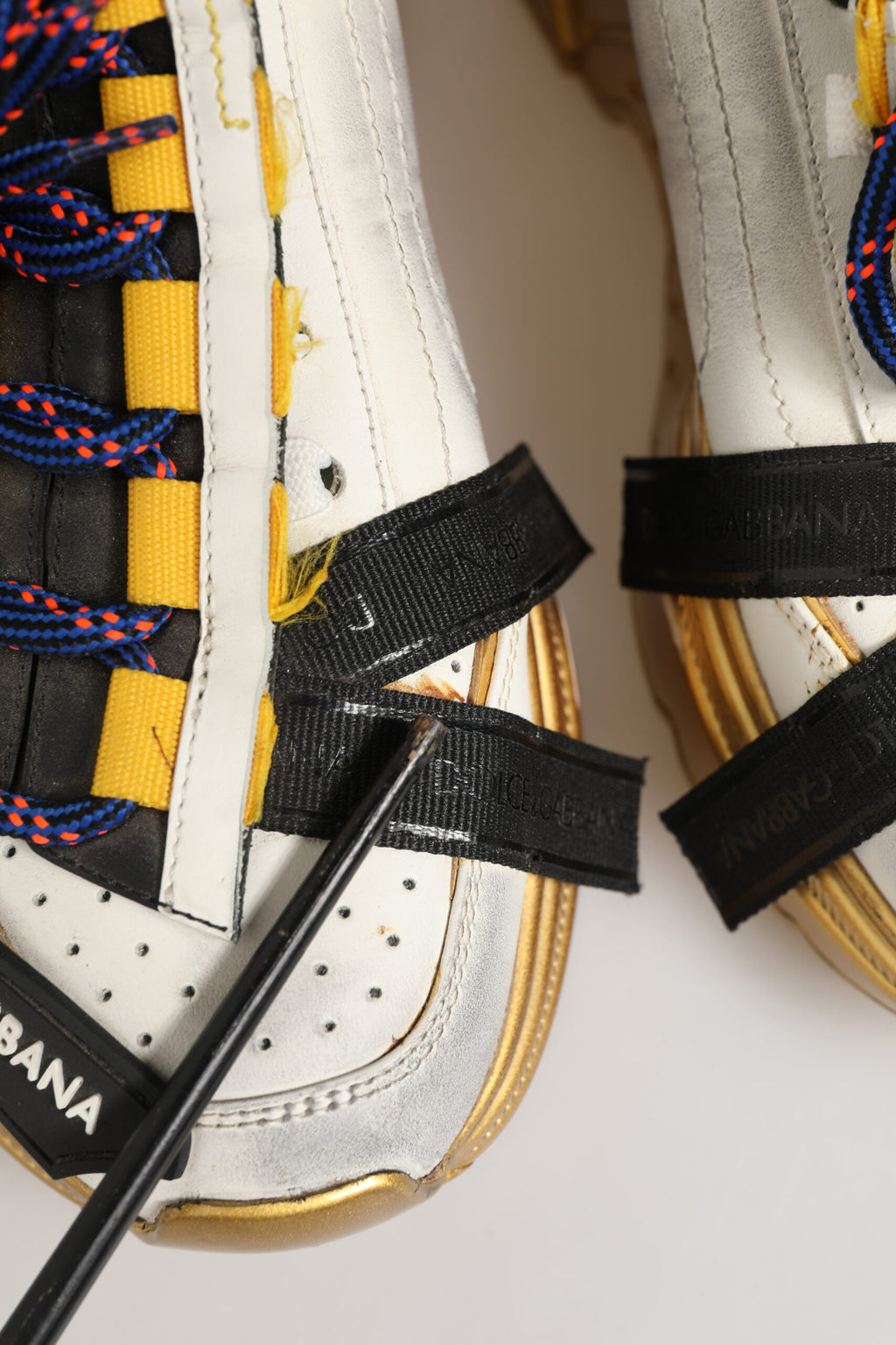 Dolce & Gabbana Multicolor Daymaster Low Top Sneakers Shoes