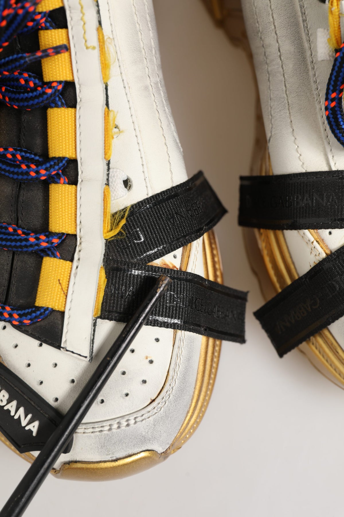 Dolce & Gabbana Multicolor Daymaster Low Top Sneakers Shoes
