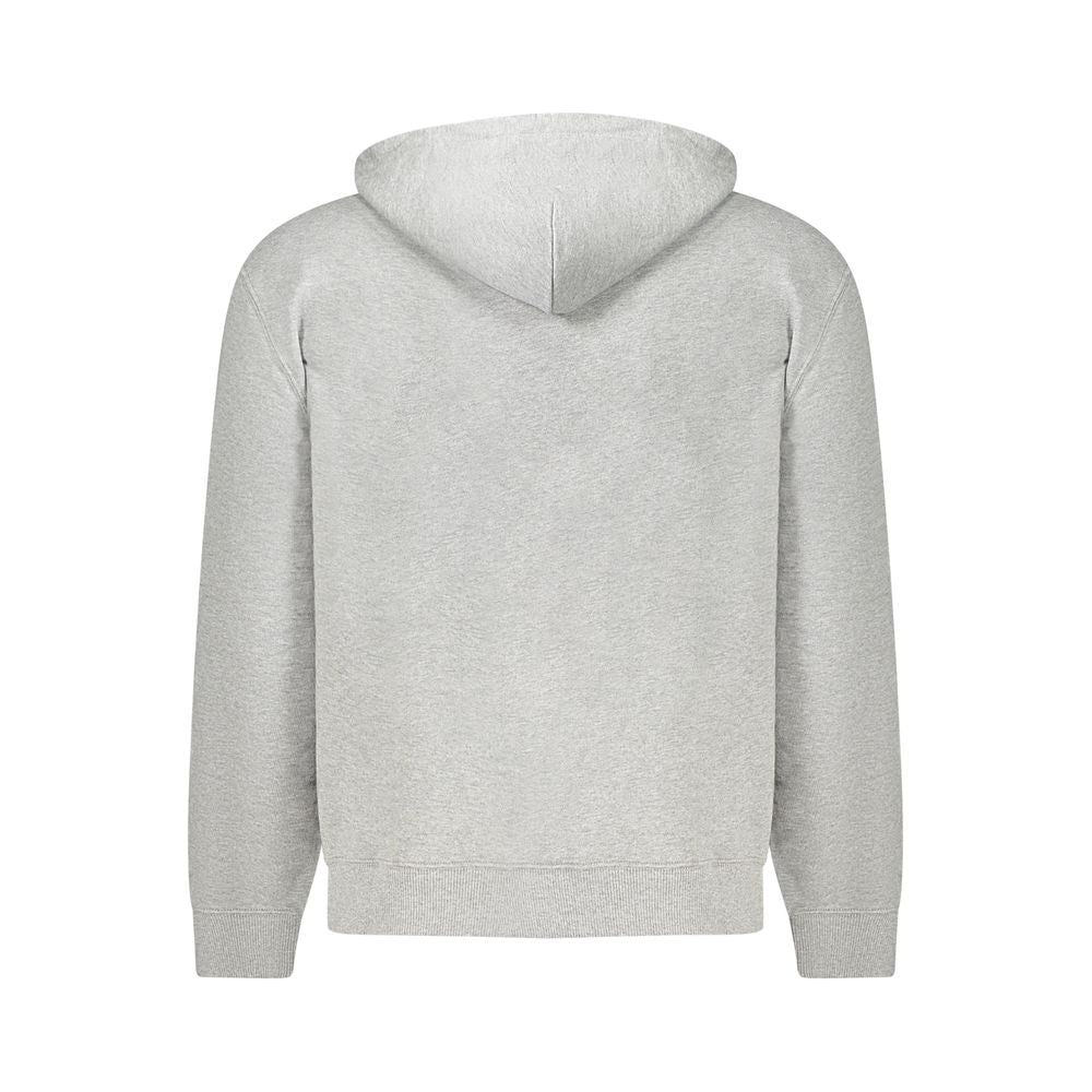 Calvin Klein "Grigio Cotton Men's Sweatshirt with Hood"