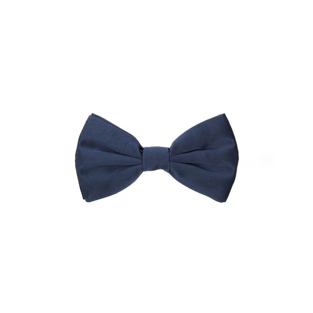 Dolce & Gabbana Blue Silk Bowtie