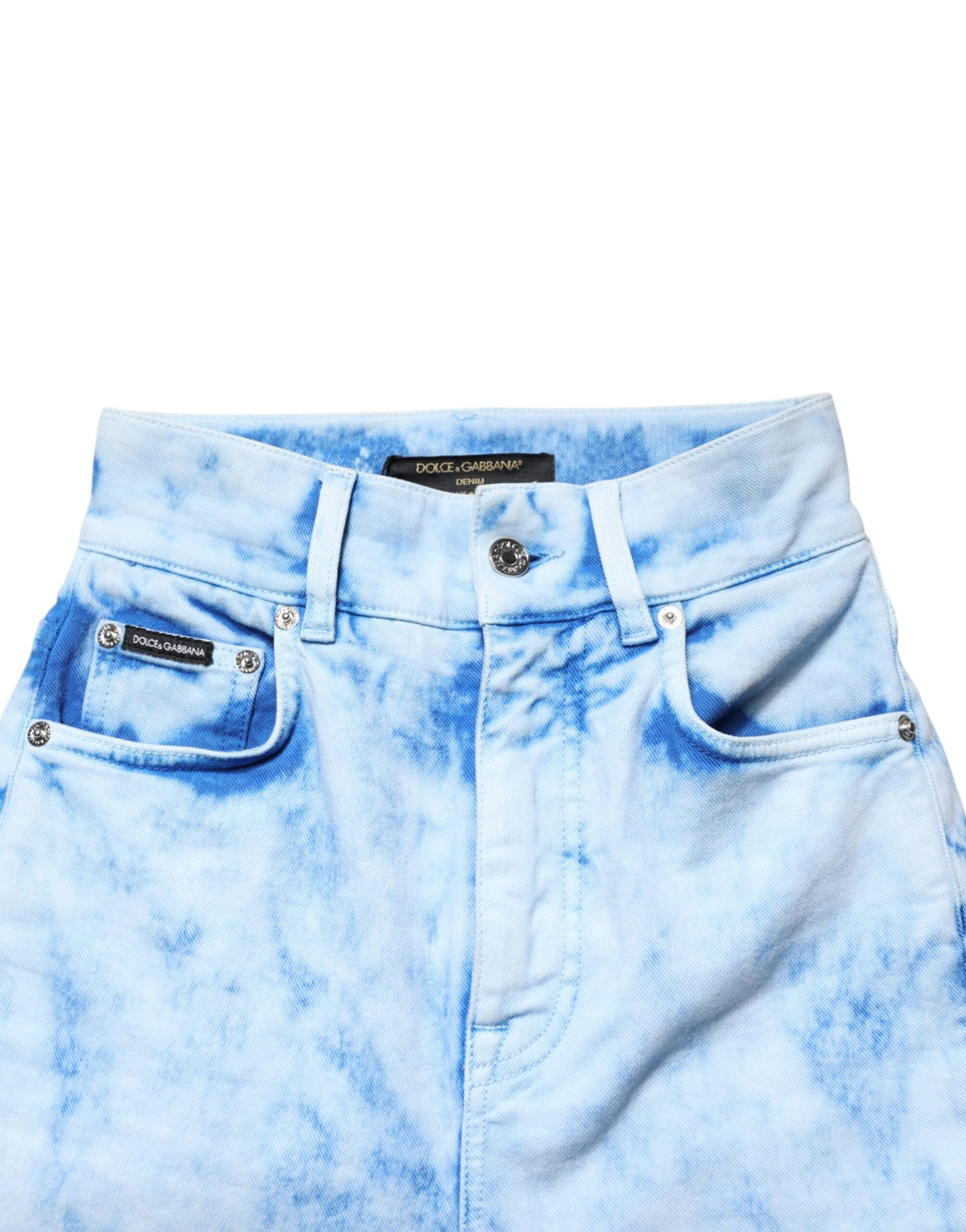 Dolce & Gabbana Light Blue High Waist Skinny Denim Jeans