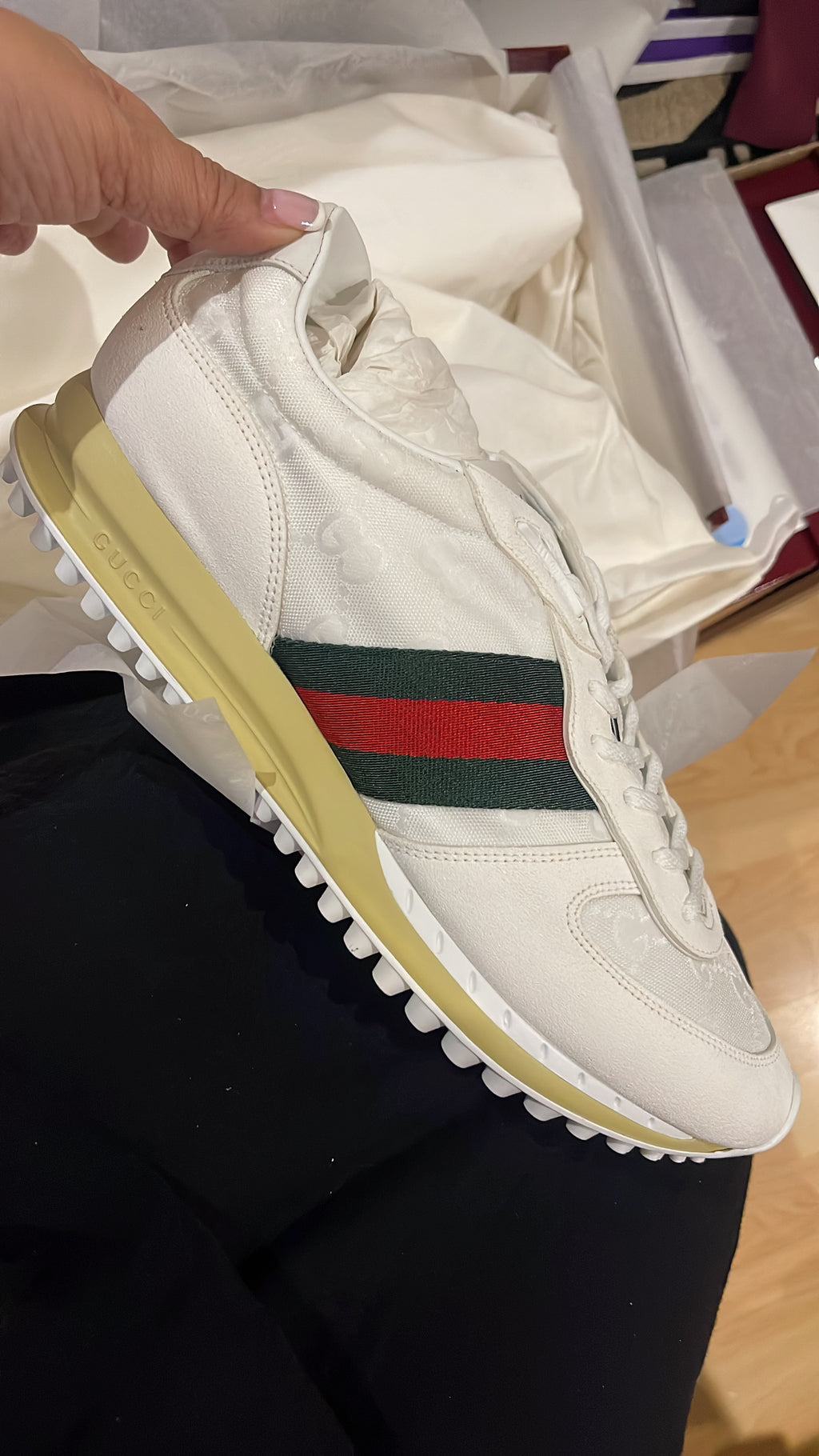 Gucci Web ReMotion Trainers