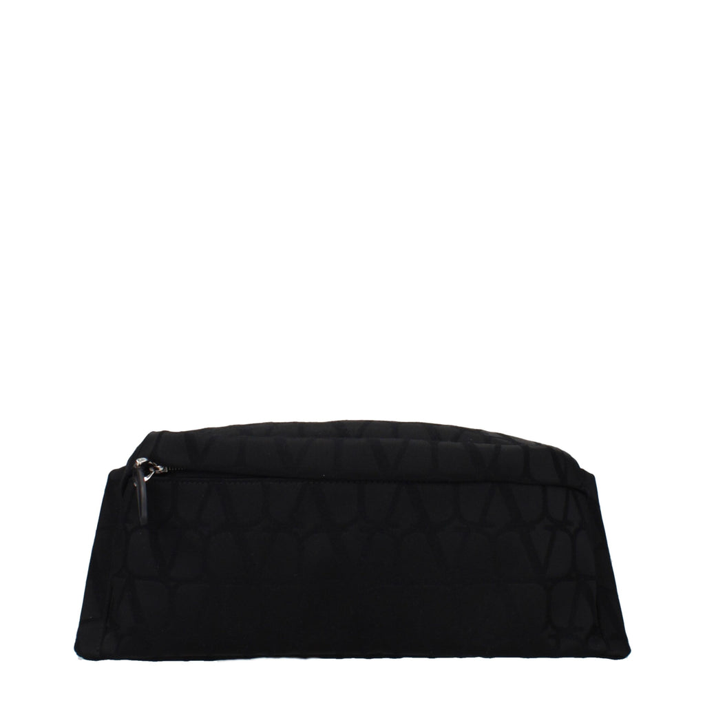 Valentino Garavani Black Fabric Backpack