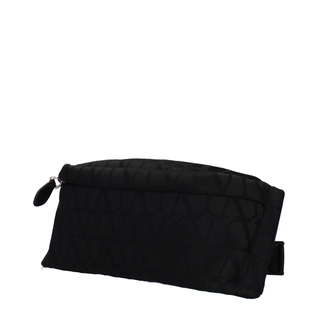 Valentino Garavani Black Fabric Backpack