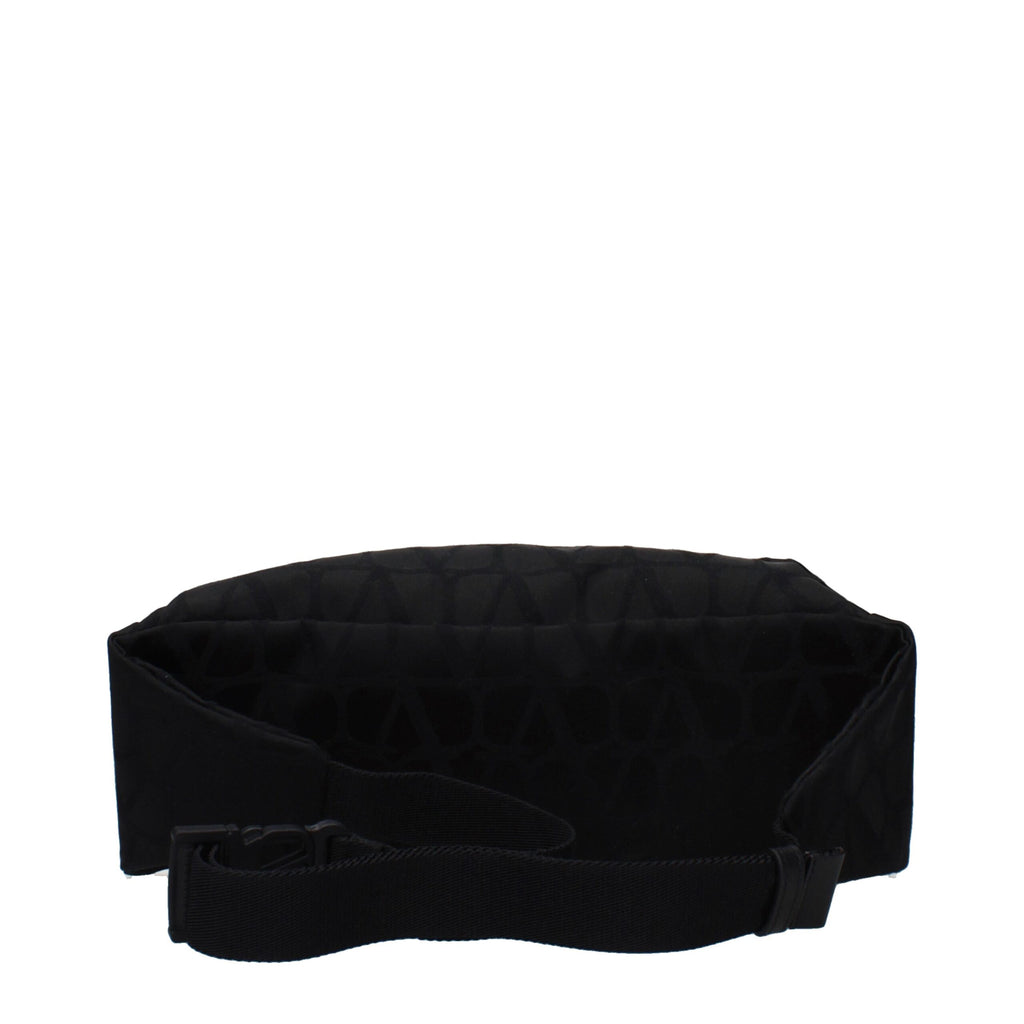 Valentino Garavani Black Fabric Backpack