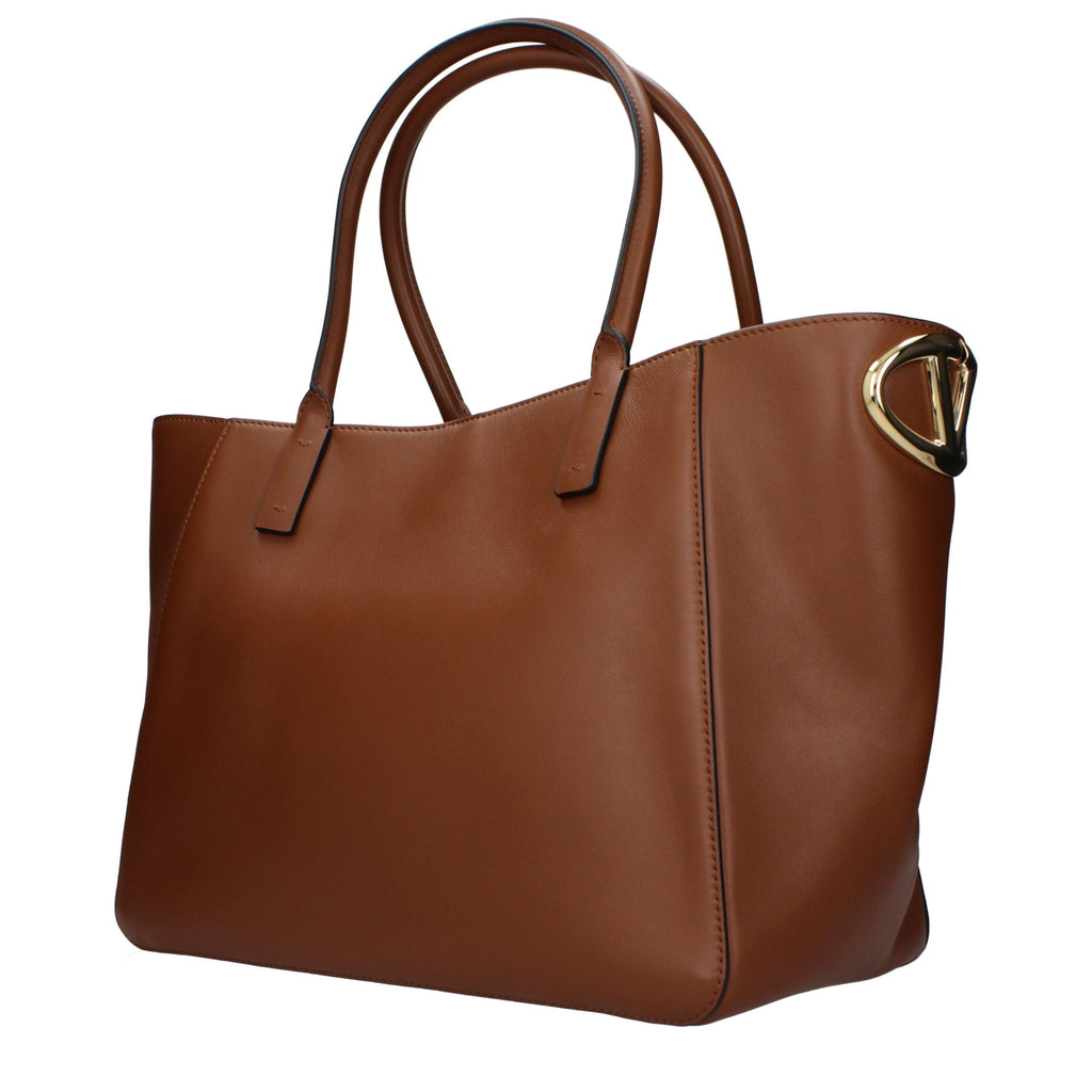 Valentino Garavani Brown Leather Handbag
