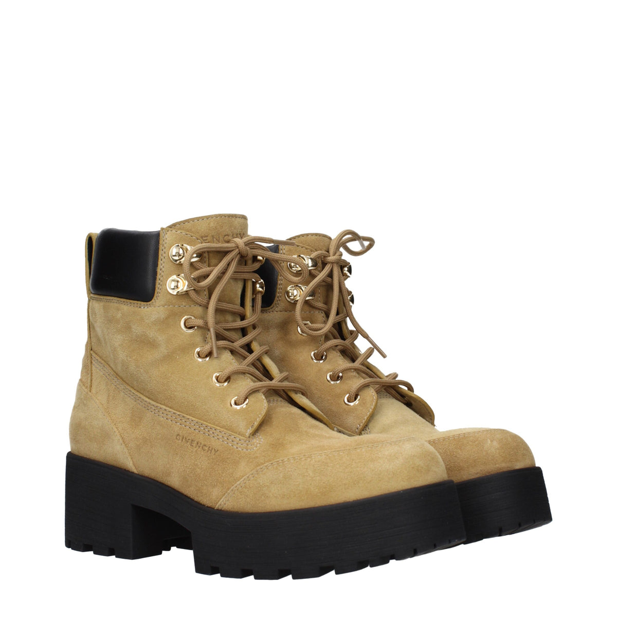 Givenchy Brown Leather Ankle Boots