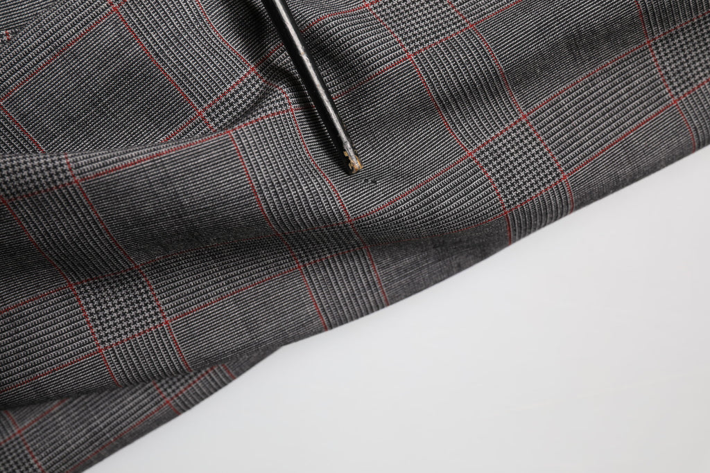 Dolce & Gabbana Gray Wool Single Breasted 2 Button Blazer