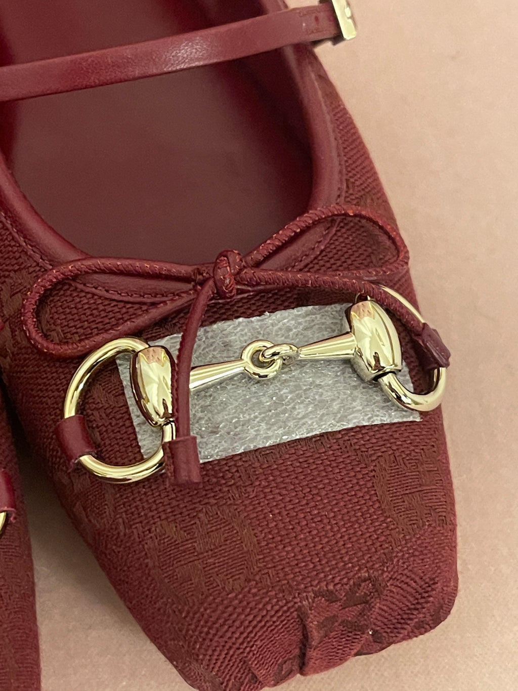Gucci Ballet Flats in Ancora Red