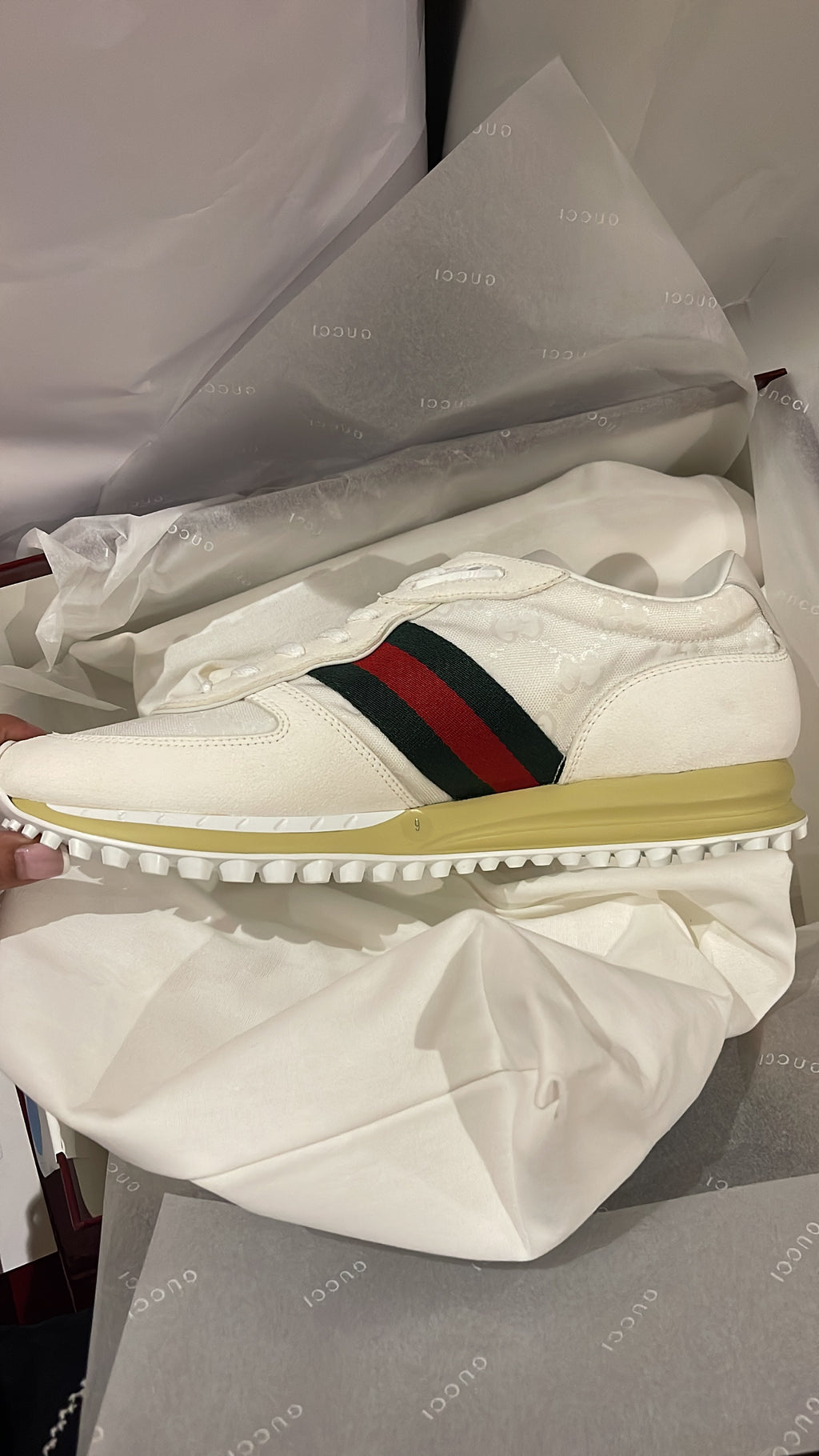Gucci Web ReMotion Trainers