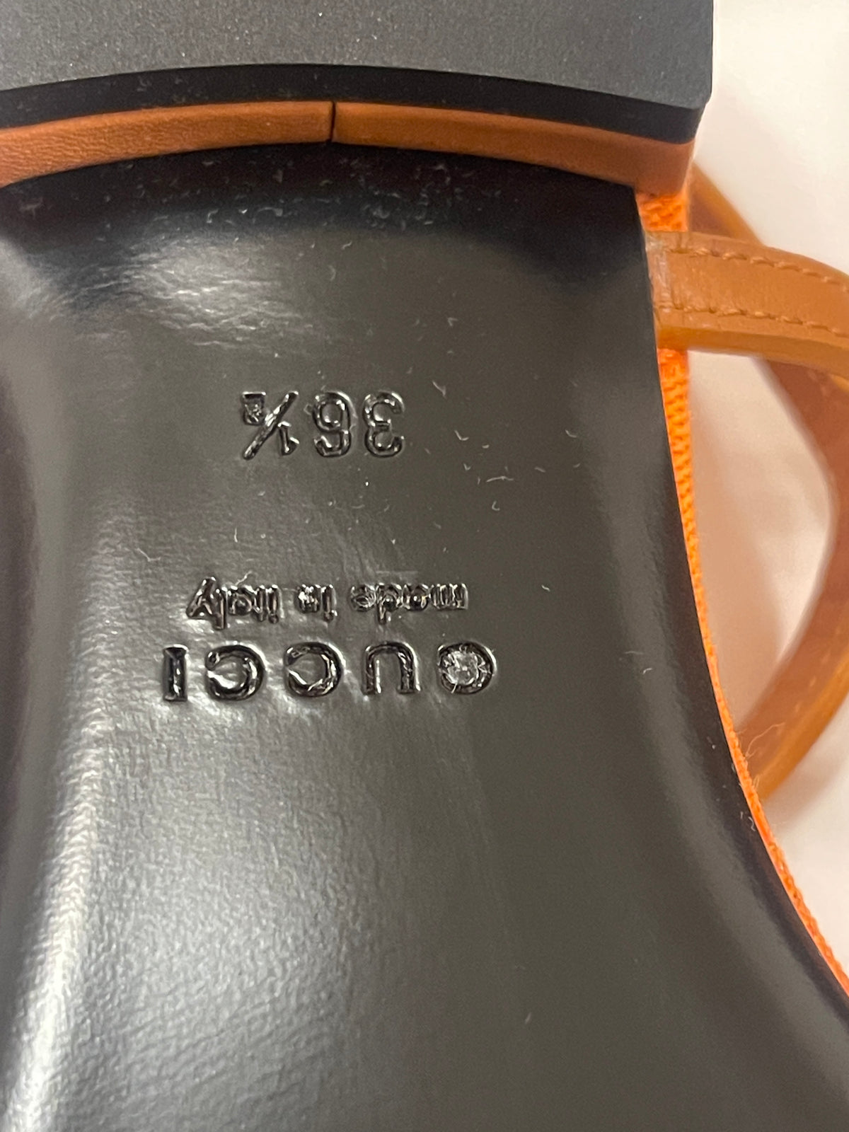 Gucci Chain Leather Sandals