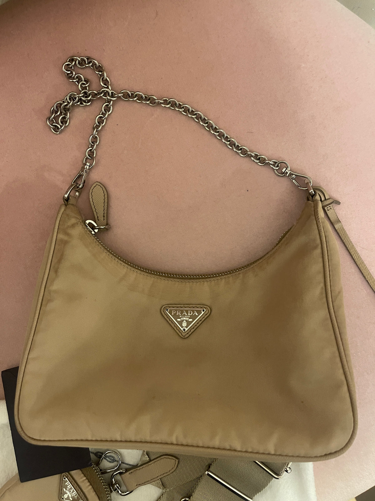 Prada Re-Edition 2005 cloth crossbody bag