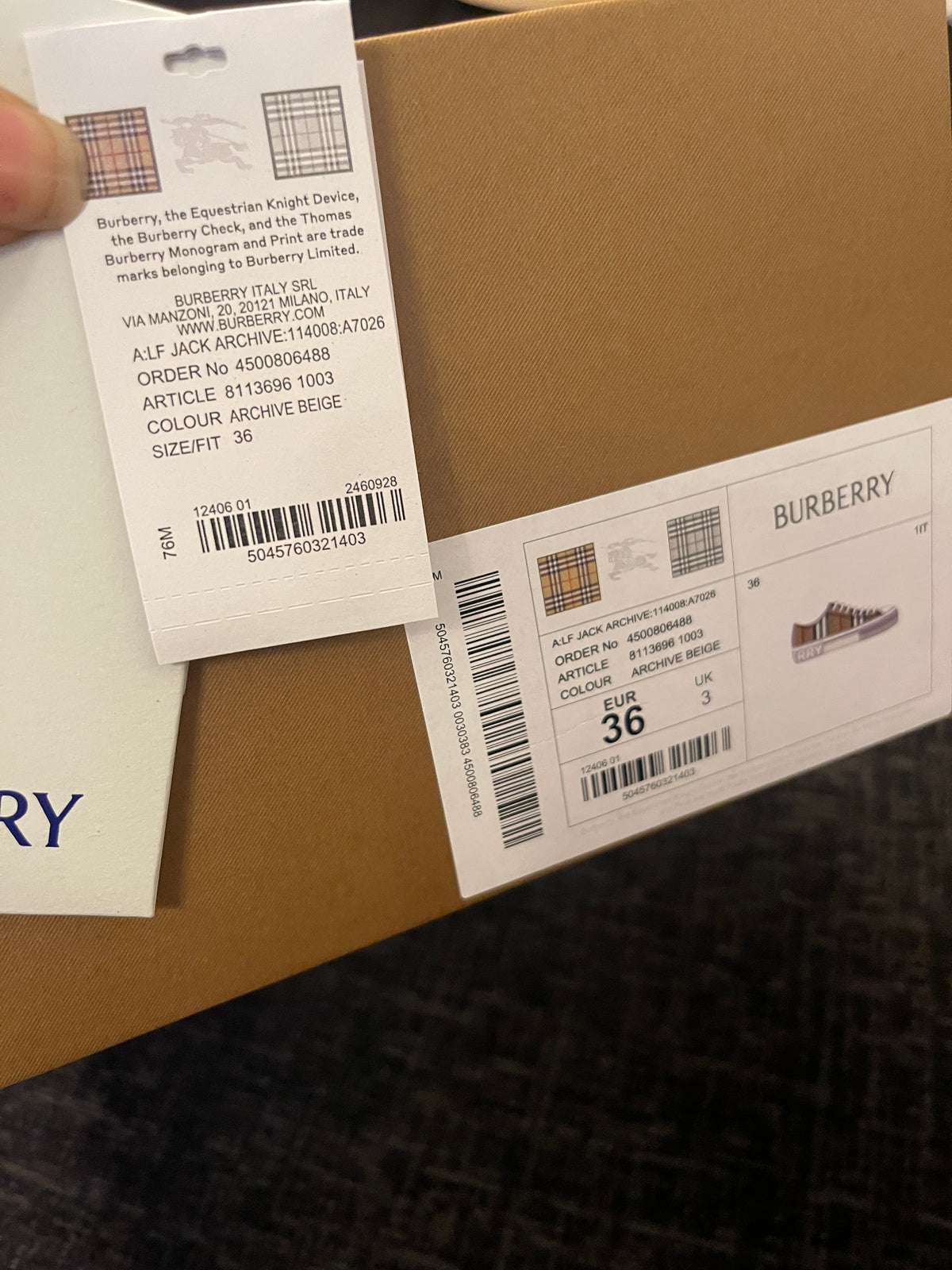 Burberry Sneakers
