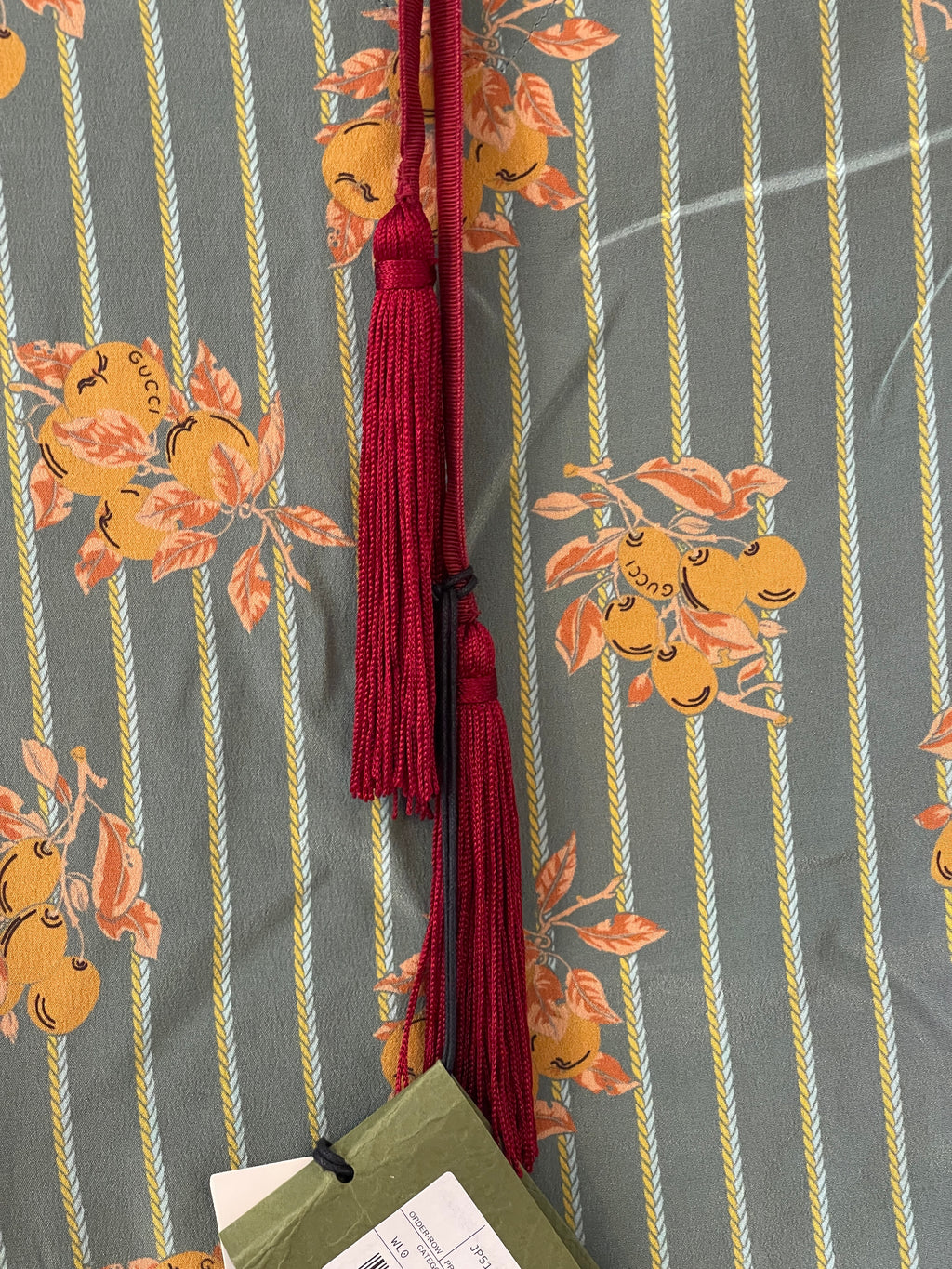 Gucci Silk Kaftan Dress