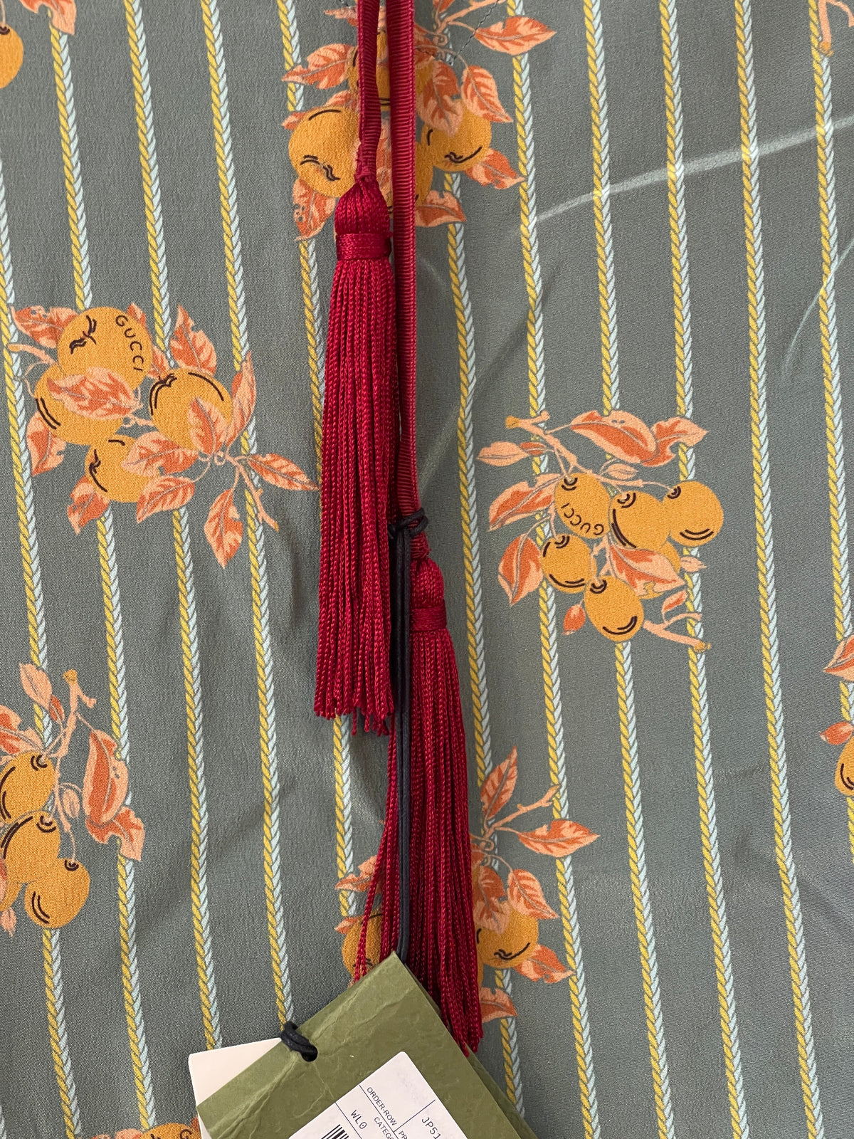 Gucci Silk Kaftan Dress