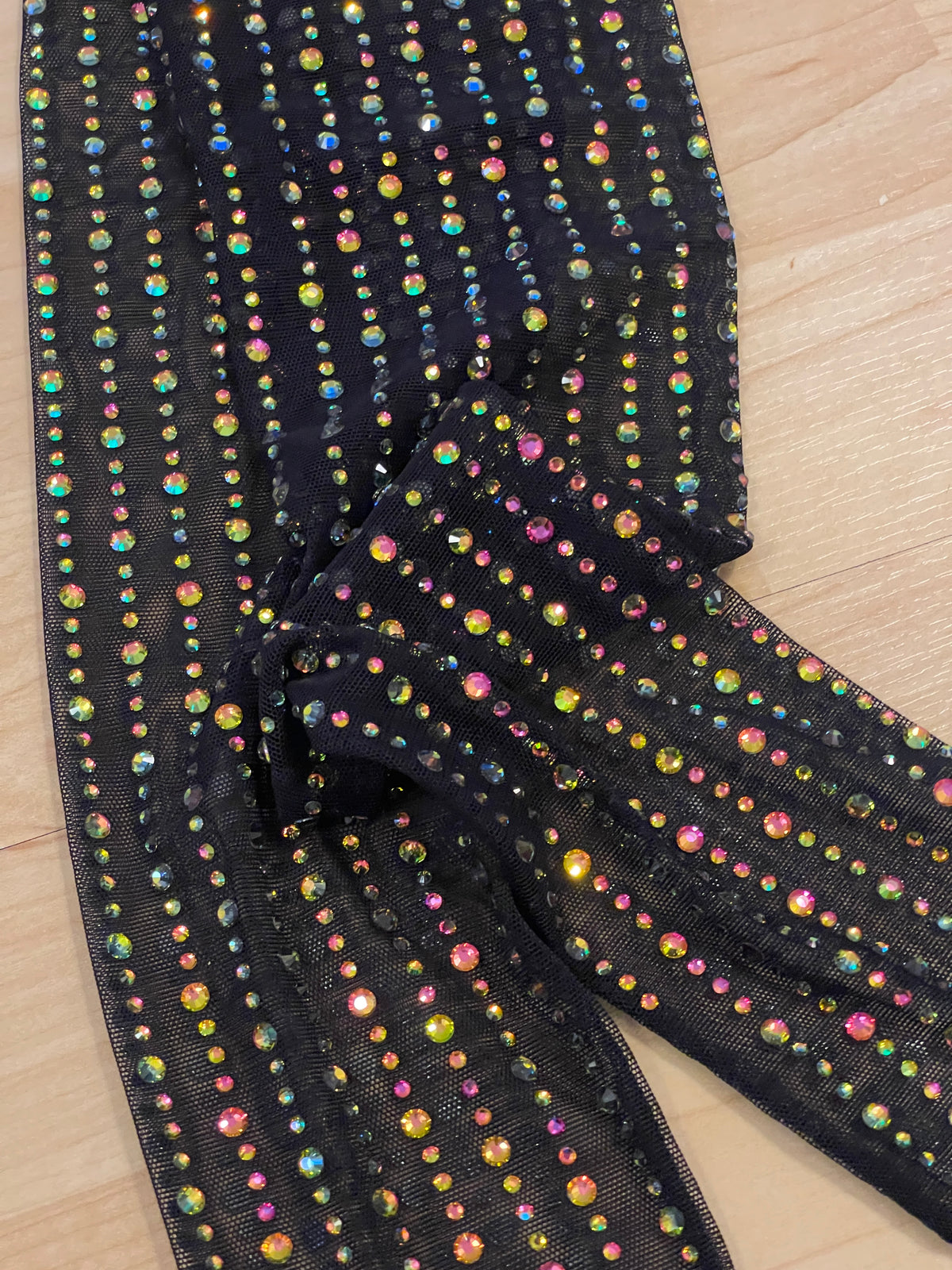 Gucci Long Gloves covered with crystals