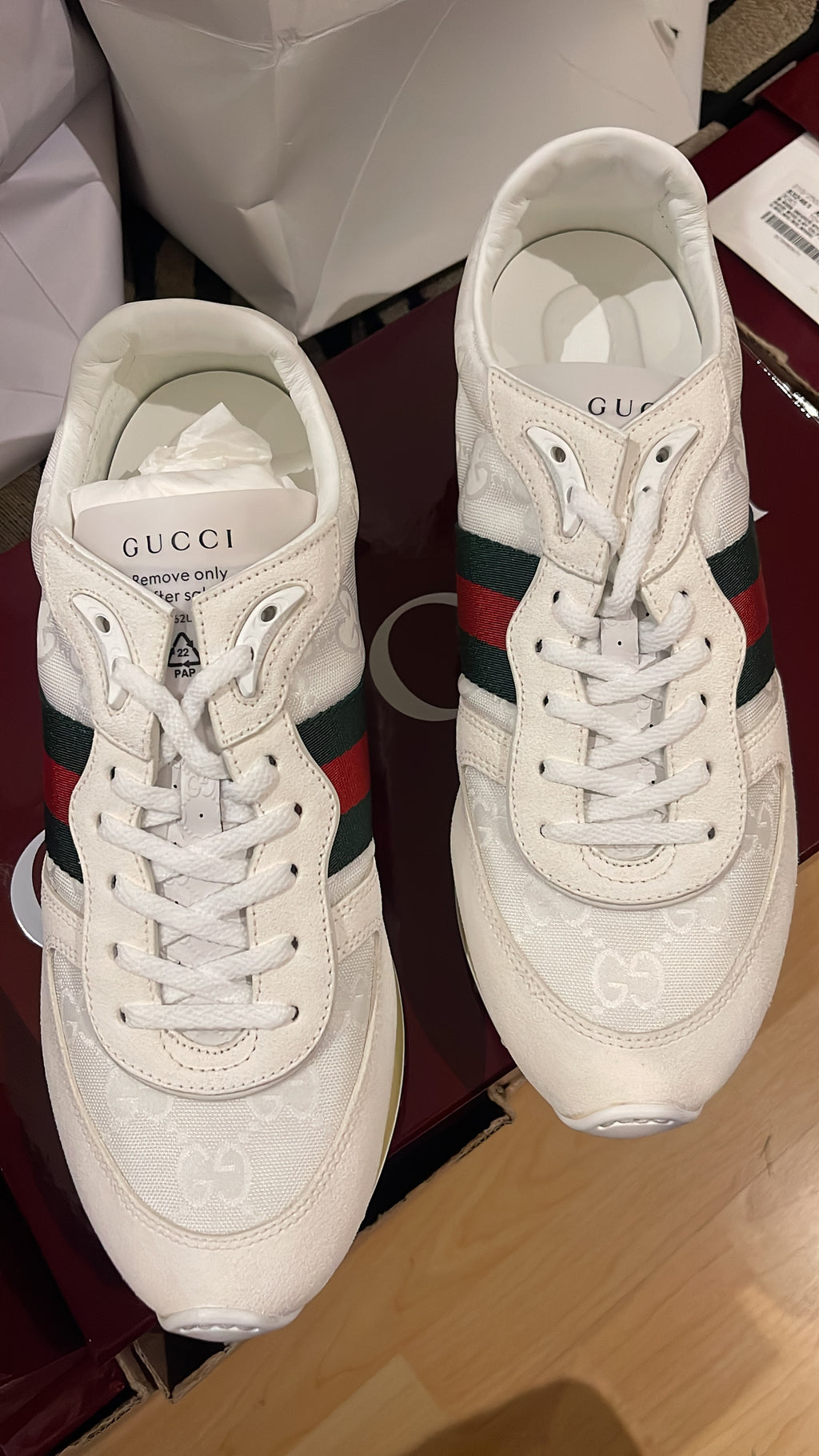 Gucci Web ReMotion Trainers