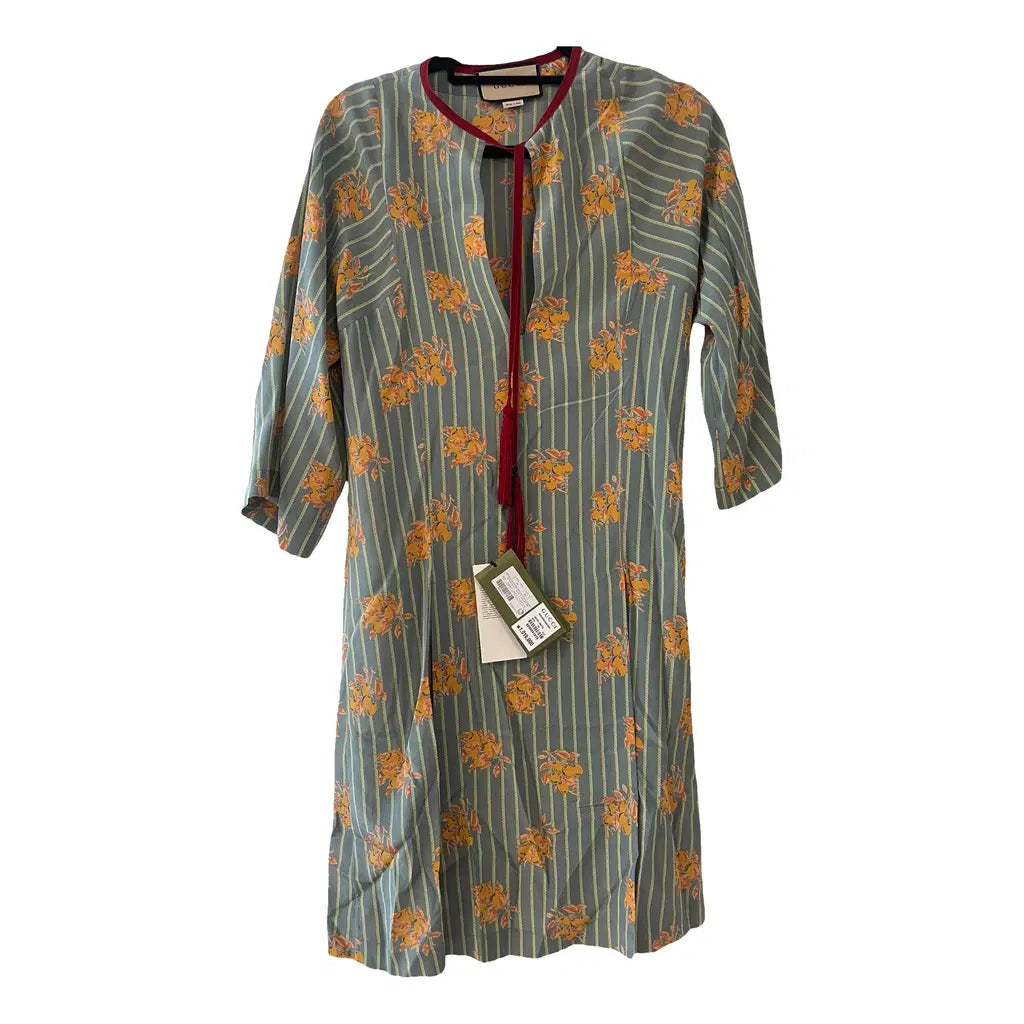 Gucci Silk Kaftan Dress