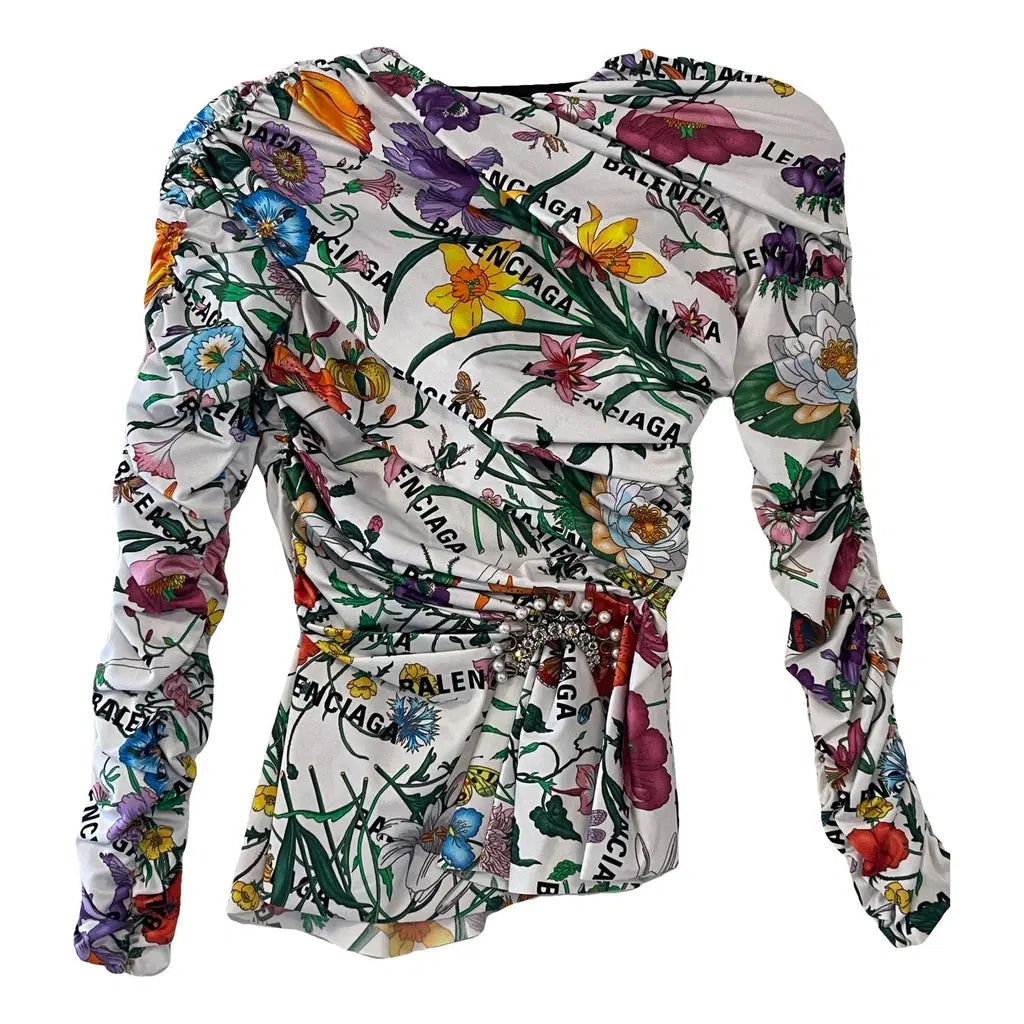 Gucci x Balenciaga Collaboration Flora Top